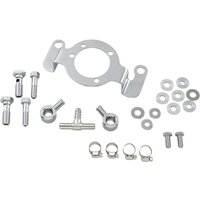 Image of 120049-BC315 - Drag Specialties Support Bracket Kit For Harley Davidson FLD 1690 2012-2013 - Chrome