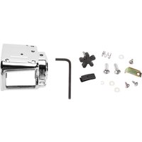 Image of 07-0545B-BC114 - Drag Specialties Handlebar Switch Housing Kit For Harley Davidson FLH 1340 1982-1984 - Chrome