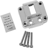 07-0520VC-BC114 - Drag Specialties Handlebar Switch Housing For Harley Davidson FL 1200 1972-1977/Upper - Chrome