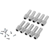 21-0853B-PB - Drag Specialties Replacement Reset Knobs For Harley Davidson FLST 1340 1990 - Chrome