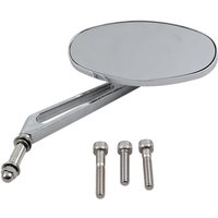 302150-BC3N-BX2 - Drag Specialties Stealth I Mirror For Harley Davidson FLFBS 1868 2022 - Chrome/Silver