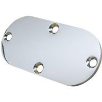 14009 - Drag Specialties Primary Chain Inspection Cover For Harley Davidson FL 1200 1970-1977 - Chrome
