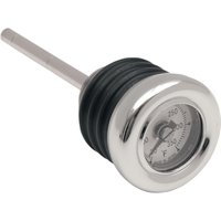 86128 - Drag Specialties Oil Plug Temperature Gauge For Harley Davidson FLS 1690 2012-2016