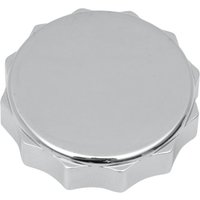 Image of 71171 - Drag Specialties Deluxe Fuel Cap For Harley Davidson E 1000 1950 - Chrome