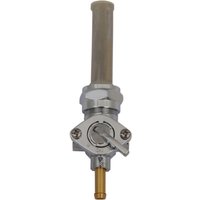 03-0040-BC331 - Drag Specialties Fuel Petcock For Harley Davidson FL 1200 1975-1977 Downward - Chrome/Gold