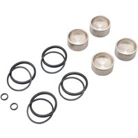 36533 - Drag Specialties Caliper Rebuild Kit For Harley Davidson FLHR 1450 2000-2001 Front Or Rear - Black