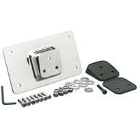 Image of 090205 - Drag Specialties Fender License Plate Mount For Harley Davidson FL 1200 1955-1977 Rear