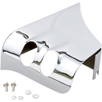 33-0053 - Drag Specialties Old-Style Coil Cover For Harley Davidson FLSTN 1340 1994-1996 - Chrome