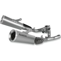 C-Y17SO1T/1 - C-Y17SO1T/1 - Akrapovic 4-Into-2-Into-2 Titanium Collector Link Pipes - Yamaha VMX 1700 ABS 2009-2016