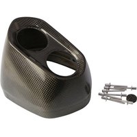 V-EC304 - Akrapovic End Cap For Piaggio Beverly 400 I.E. 2008-2012 - Black