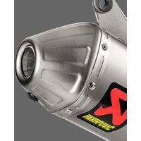 Image of V-EC319 - Akrapovic End Cap For Yamaha WRF250 2018-2024 - Silver