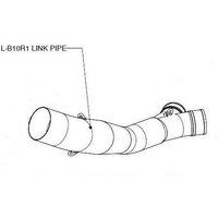 L-K7SO2 - L-K7SO2 - Akrapovic Link Pipe - Kawasaki Z 750 R 2007-2012