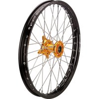 SF-16021-BKGD - Moose Racing SX-1 Wheel For Suzuki RMZ250 2004-2025 21x1.6 Front - Black/Gold