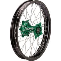 Image of KR-21518BKGN - Moose Racing SX-1 Wheel For Kawasaki KX125 2003-2008 18x2.15 Rear - Black/Green