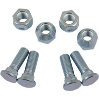 85-1003 - Moose Racing Wheel Stud/Nut Kit For Yamaha YFM 700 KD 4X4 2019 Fits Front Or Rear - Silver