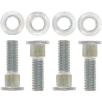 85-1001 - Moose Racing Wheel Stud/Nut Kit For Yamaha YFM 700 R 2006-2018 (US Models) Fits Front Or Rear - Silver