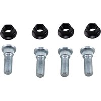 85-1018 - Moose Racing Wheel Stud/Nut Kit For Yamaha YFS200 1995-2006 Rear - Black/Silver