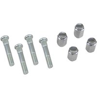 85-1097 - Moose Racing Wheel Stud/Nut Kit For Polaris Scrambler XP 1000 4X4 2015-2018 Fits Front Or Rear - Silver