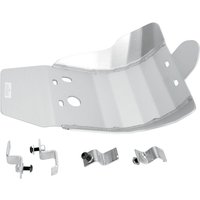 456X - Moose Racing Aluminium Skid Plate For Honda CRF250R 2004-2009 - Silver
