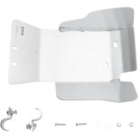 267 - Moose Racing Aluminium Skid Plate For KTM EXC250 2007-2011 - Silver