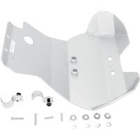 Image of 266 - Moose Racing Aluminium Skid Plate For Kawasaki KLX250S 2006-2015 - Silver