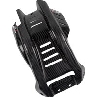 MSP12523 - Moose Racing Carbon Fibre Skid Plate For Gas Gas MC125 2024 - Black