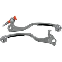 1SGKJ32 - Moose Racing Competition Grip Lever Set For KTM EXC125 2003-2004 - Black/Silver