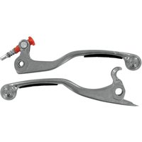 1SGKJ52 - Moose Racing Competition Grip Lever Set For KTM EXC125 2005-2013 - Black/Silver