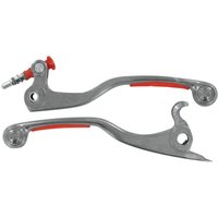 1SGKJ58 - Moose Racing Competition Grip Lever Set For KTM EXC125 2005-2013 - Orange/Silver