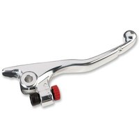Image of H07-5921S - Moose Racing Forged Brake Lever For Gas Gas EX250 & EX250F 2022-2023 (US Models) - Silver
