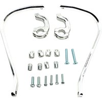 Image of 50-5232S - Moose Racing Contour Hand Guards - Silver