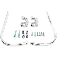 Image of 50-5236S - Moose Racing Contour Hand Guards For Husqvarna FC250 2016-2018 - Silver