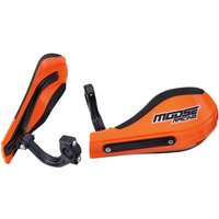 Image of 53-225 - Moose Racing Roost 2 Hand Guards - Black/Orange