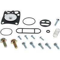 60-1038 - Moose Racing Fuel Petcock Rebuild Kit For Suzuki LT-A 500 F 4X4 1999-2001 - Black/Silver
