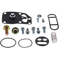60-1045 - Moose Racing Fuel Petcock Rebuild Kit For Suzuki LT-4WDX 250 4X4 1995-1998 - Black/Silver
