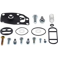 Image of 60-1121 - Moose Racing Fuel Petcock Rebuild Kit For Kawasaki KFX400 2X4 2003-2006 - Black/Silver