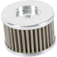 Image of DT-09-21S - Moose Racing Stainless Steel Oil Filter For Honda ATC250 ES 1985-1987 - Silver