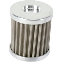 Image of DT-09-51S - Moose Racing Stainless Steel Oil Filter For KTM Duke 690 2008-2011 - Silver