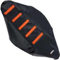 KTM15011-336RT - KTM15011-336RT - Moose Ribbed Seat Cover - KTM SX85 2011-14 - Black/Orange
