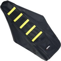 RM12501-331RT - RM12501-331RT - Moose Ribbed Seat Cover - Suzuki RM125 2001-07, RM250 2001-09 - Black/Yellow