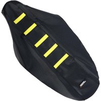 RMZ25010-331RT - RMZ25010-331RT - Moose Ribbed Seat Cover - Suzuki RMZ250 2010-18 - Black/Yellow