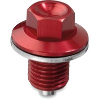 DP109 - Moose Racing Magnetic Drain Plug For Suzuki DRZ400 2000-2004 - Red