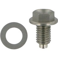 DP116 - Moose Racing Magnetic Drain Plug For Suzuki RMZ450 2008-2014 - Silver