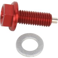 DP129 - Moose Racing Magnetic Drain Plug For Honda CRF250L 2013-2016 - Red