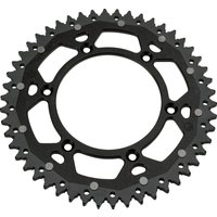 Image of 1210-210-50-10X - Moose Racing Dual Sprocket For Honda CR125 1984-2007 Rear Black 50T