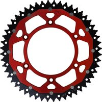 Image of 1210-210-52-13X - Moose Racing Dual Sprocket For Honda CR125 1984-2007 Rear Red 52T