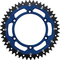 1210-251-48-12X - Moose Racing Dual Sprocket For Yamaha IT 250 1981-1983 Rear Blue 48T
