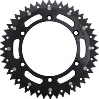 1210-822-48-10X - Moose Racing Dual Sprocket For Husqvarna CR125 1991-2013 Rear Black 48T