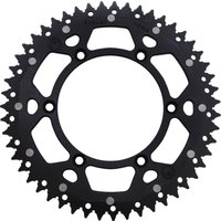 1210-808-51-10X - Moose Racing Dual Sprocket For Suzuki DR250 1990-1993 Rear Black 51T