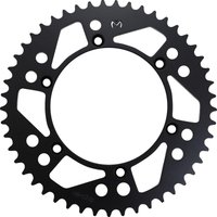 Image of 1210-822-49-STL - Moose Racing Steel Rear Sprocket For Husqvarna CR125 1991-2013 Rear Zinc Plated 49T